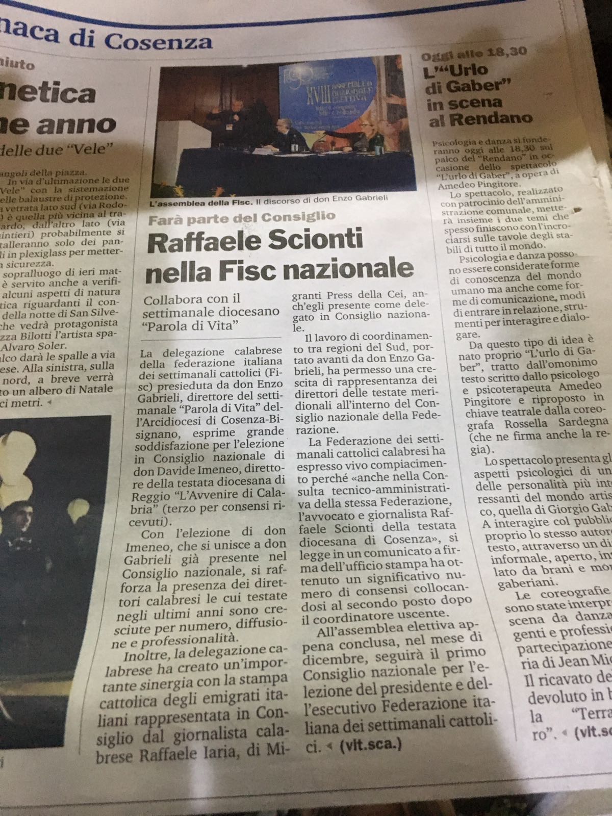 Raffaele Scionti, senior partner di SLCV, eletto ai vertici FISC