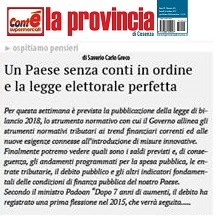 Un paese senza i conti in ordine e la legge elettorale perfetta